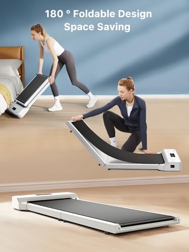 WALKINGPAD Foldable Walking Pad for Home Office, Under Desk Treadmill with Adaptive Speed Control, Compact Design for Smal...