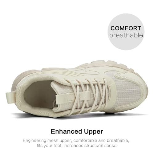 Womens Walking Shoes Casual Running Tennis Gym Sneakers Lightweight Breathable Mesh Workout Sports Soft Sole