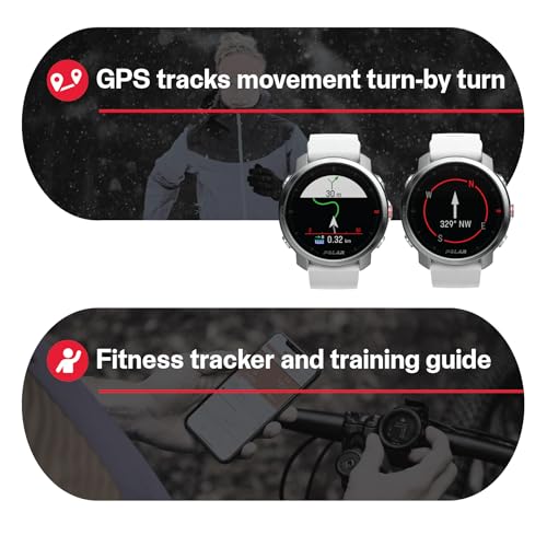 POLAR Grit X - Rugged Multisport GPS Smart Watch - Ultra-Long Battery Life, Wrist-Based Heart Rate, Military-Level Durabil...