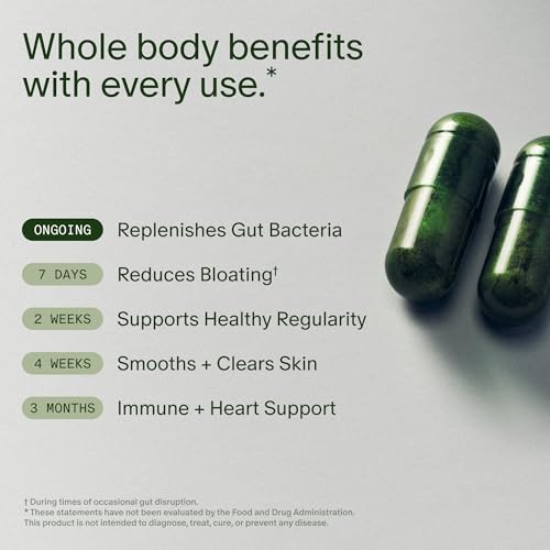 Seed DS-01 Daily Synbiotic - Prebiotic and Probiotic for Women & Men - Digestive Health, Gut Health, Immune Support, Bloat...