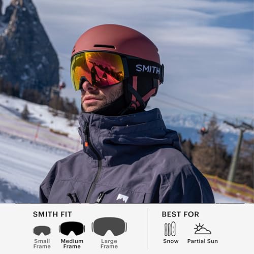 SMITH 4D MAG Goggles with ChromaPop Lens – Performance Snowsports Goggles with Easy Lens Change Technology for Skiing & Sn...