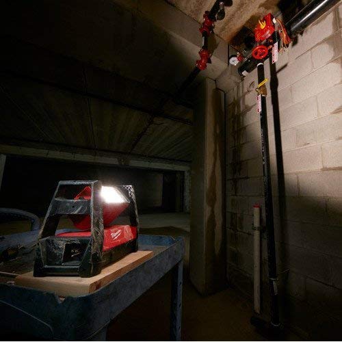 Milwaukee M18 Trueview LED Flood Light 2360-20, Red & Black