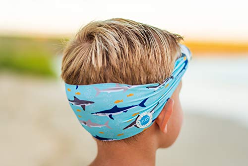 Splash Place KIDS SWIM GOGGLES with Fabric Strap | Tangle-Free Swimming Goggles for Kids