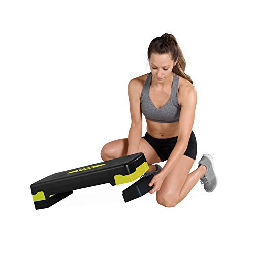 Tone Fitness Compact Aerobic Step Platform | Exercise Step