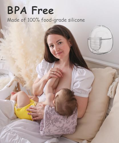 Wearable Breast Pump Replacement Parts Compatible with S32 Wearable Breast Pump, Include Duckbill Valve, Silicone Diaphrag...