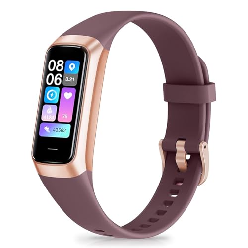 APPBYER Fitness Tracker with 24/7 Heart Rate, Blood Oxygen Blood Pressure Sleep Monitor, Activity Trackers 6 ATM Waterproo...