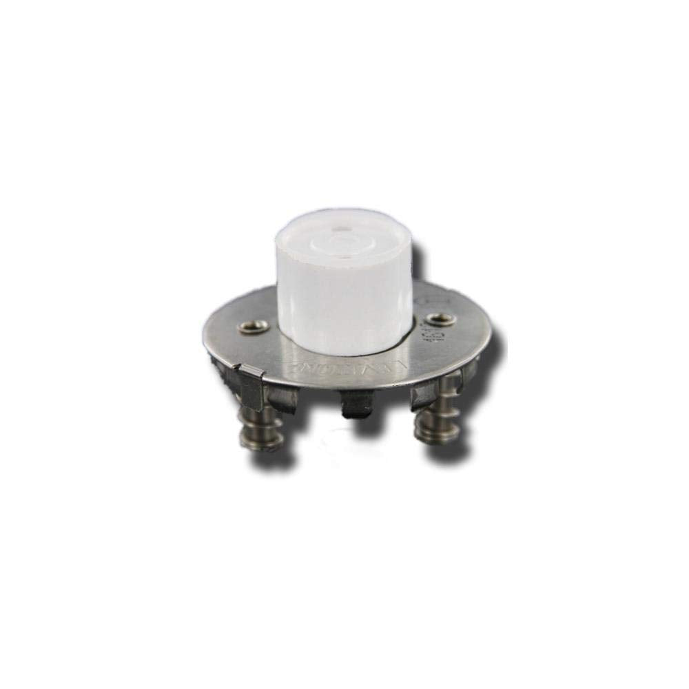 Leviton Medium Base Bi-Pin Fluorescent Lampholder, Model 13518, White, Viton Material