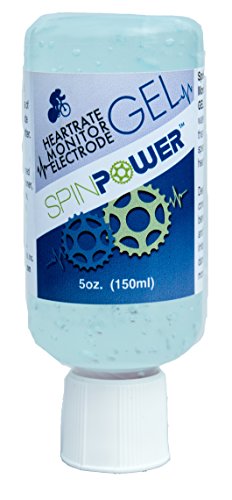 SpinPower Heart Rate Monitor Conductive Gel, 5-Ounce