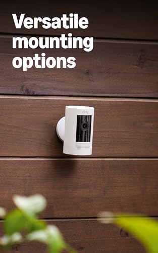 Ring Outdoor Cam (Stick Up Cam), Weather-resistant home or business security camera, outdoor ready, Live View, Color Night...
