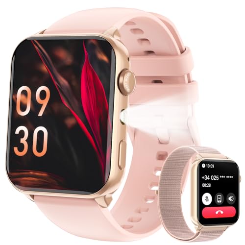 Smart Watch For Women Men ,1.91" HD Screen Fitness Watch With LED Flashlight,100+ Sport Modes Fitness Tracker, Womens Watc...