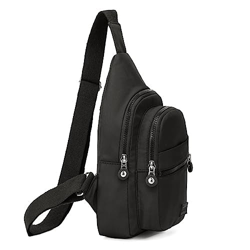 Banelu Small Sling Backpack Crossbody Sling Bag for Women, Chest Bag Daypack Fanny Pack Cross Body Bag for Outdoors Hiking...