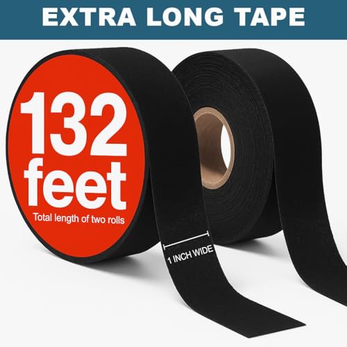 Thunder Tape 2 Pk Grip Tape - Cloth Grip Tape for Pull Up Bars, Sports, Tools, Handles, Bats, Rackets, Gym Equipment, Wire...