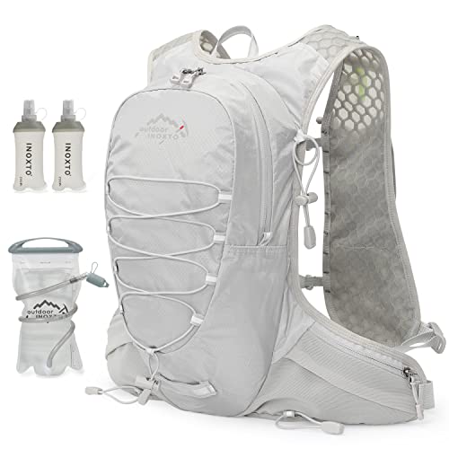IX INOXTO Running Hydration Vest for Men Women Water Backpack for Running 3L Running Hydration Pack for Trail Running Mara...