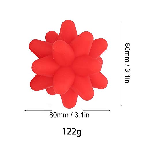 Brrnoo Silicone Massage Ball, Ball for Trigger Point Massage - Deep Tissue Massager for Myofascial Release - Mobility Ball...