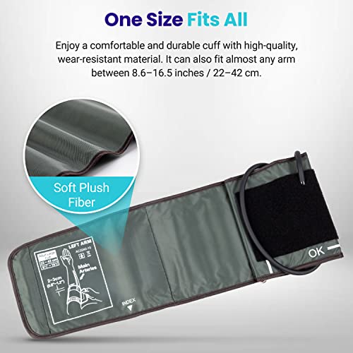 Etekcity Bluetooth Blood Pressure Monitor, FSA-HSA Eligible, Smart Upper Arm Automatic BP Machine with App, Wide Cuff 8....