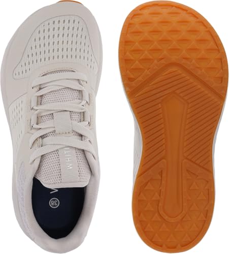 WHITIN Women's Wide Toe Box Running Shoes + Zero Drop Sole with Durable, Protective Upper