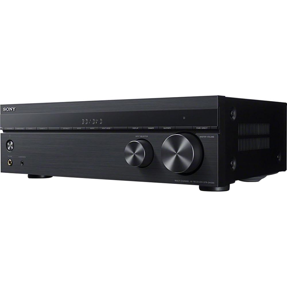 Sony Strdh590 5.2 Multi-Channel 4K Hdr Av Receiver With Bluetooth Bundle With 3 Yr Cps Enhanced Protection Pack