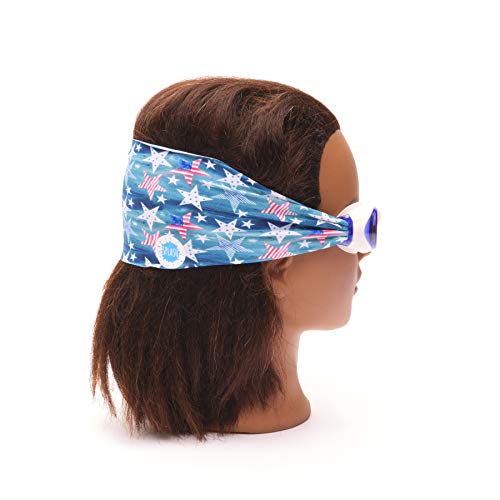 Splash Place SWIM GOGGLES with Fabric Strap - Adult & Kids Swim Goggles - Around The World Theme