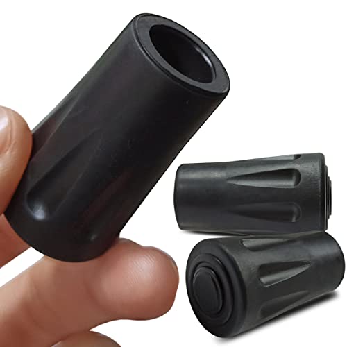 8Pcs Trekking Pole Tips Replacement Protectors, Rubber Feet for Hiking Pole Tips Rubber Tips for Walking Sticks Tips Acces...