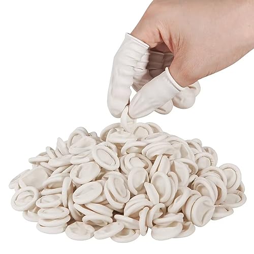 tifanso Finger Cots Disposable, Large Finger Thumb Gloves Protectors, Sleeves Covers Protection for Fingertips (Approx.210...