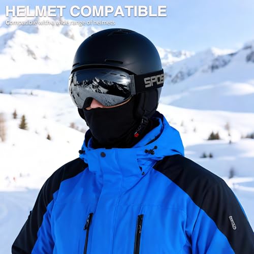 SPOSUNE Ski Goggles Over Glasses - Snow Goggle for Men Women Youth Snowboard Skiing - UV400 Anti-Fog Snowmobile Goggles