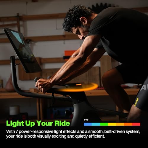 Speediance VeloNix Exercise Bike, Smart AI Fitness Bike with Personalized Fitness Courses & Online Cycling Coaching, 21.5"...