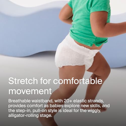 Coterie The Pant, Size 5, Refastenable Training Pants for Sensitive Skin, Hypoallergenic, Super Absorbent Overnight Leak P...