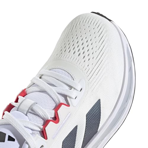 Adidas Men's Questar 3 Running, White/Black/Pure Ruby, 13