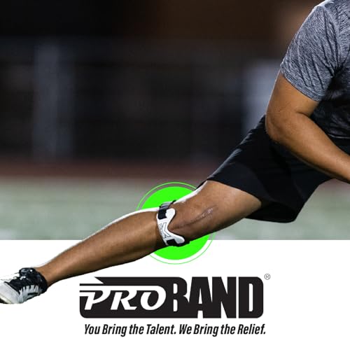 PROBAND - KneedIT - Compression Band for Knee Pain Relief - Helps Relieve Pain & Swelling - For Arthritis, Tendinitis, Ost...
