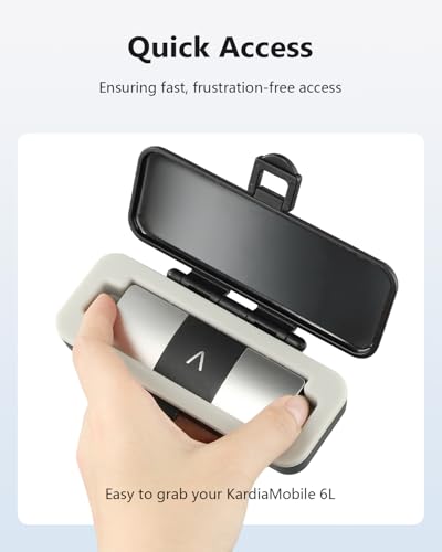 SavvyBloom Kardia Mobile Case Only for KardiaMobile 6L EKG Heart Monitor, KardiaMobile 6L Case with Silicone Pad for Trave...