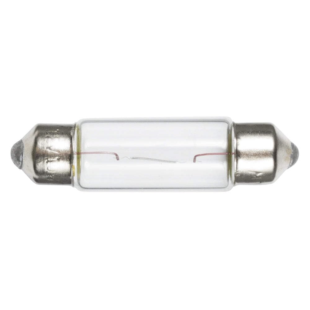 Ancor 522112 Marine Grade Electrical Light Bulb (Festoon End Cap  12-Volt  15-Watt  .97-Amp  Clear  2-Pack)