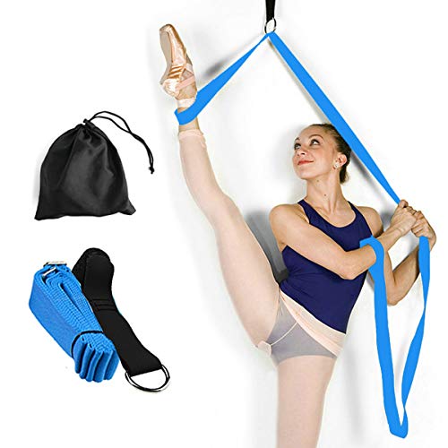 Yoga Stretch Strap - to Improve Leg Stretching - Perfect Home Equipment for Ballet, Dance, warm upand Gymnastic Exercise -...