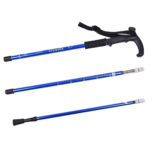 ThreeH Walking Sticks Lightweight Trekking Poles T Anti-Slip Handle Design Adjustable Walking Cane for Travel Hiking Climb...