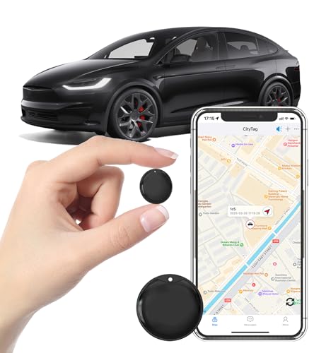 GPS Tracker for Vehicles - Car Tracker Device Hidden for Vehicles, Real-Time Mini Tracker Device for Vehicles, No Monthly ...