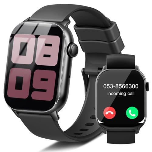 Smart Watch for Men Women(Answer/Make Calls), 1.95"HD 2025 New Smartwatches with Heart Rate/Sleep Monitor/Pedometer, Fitne...