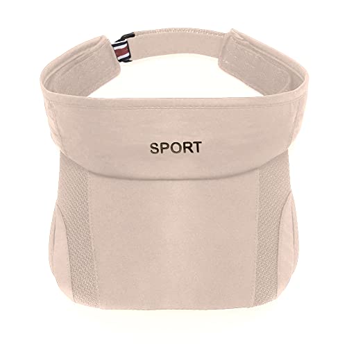 Sun Visors Hats for Women with Retractable Brim Golf Visor UV Protection Beach Cap Tennis Running Sport Hat Adjustable