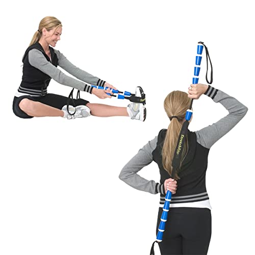 ProStretch StretchRite, Physical Therapy Stretching Strap with Grip Handles for Sore and Tight Muscles, Includes Coaching ...