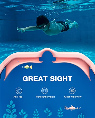 ZIONOR Kids Swim Goggles, G1MINI SE Anti-fog Swimming Goggles for Kid Child 6-14