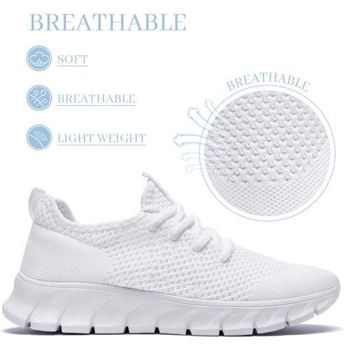RJYWGS Running Shoes for Men Womens Walking Tennis Gym Sneakers Slip On Comfortable Lightweight Athletic Workout Fashion S...