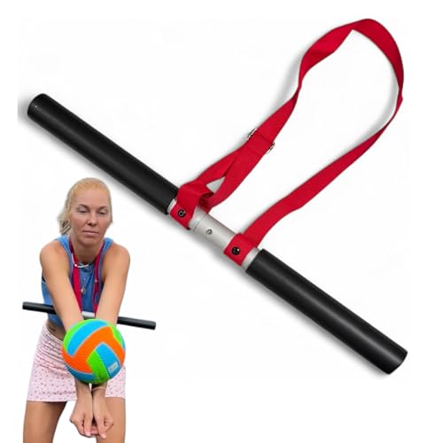 BOARDEE Bump-Pass Volleyball Training Kit - Foldable Lightweight Aluminum Sticks for Correcting Bump-Pass, Passing Practic...