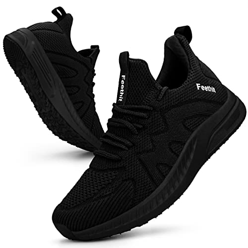 Feethit Womens Running Shoes Tennis Walking Shoes Slip on Sneakers Lightweight Gym Shoes for Workout Work Travel Athletic