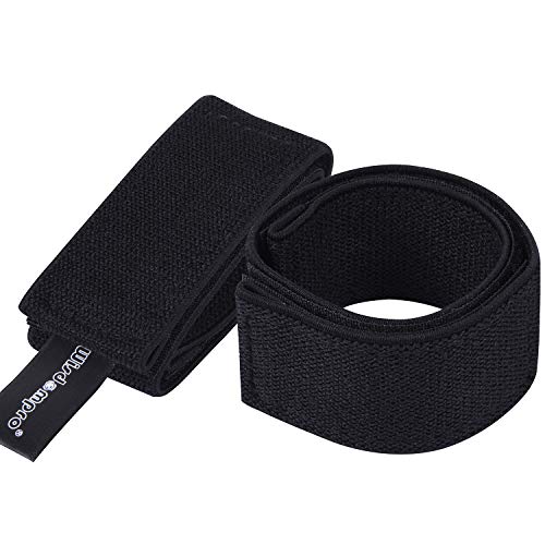 Wisdompro Cowboy Boot Straps, 1 Pair Ankle Bands Blousing Garter Blousers Lasso Pant Leg Clip Jeans Wrap for Biking, Fishing