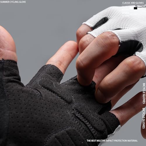 DUEECO Cycling Gloves - Anti-Slip, Shock-Absorbing XRD Pad, Light Weight Breathable MTB Biking Gloves for Men & Women