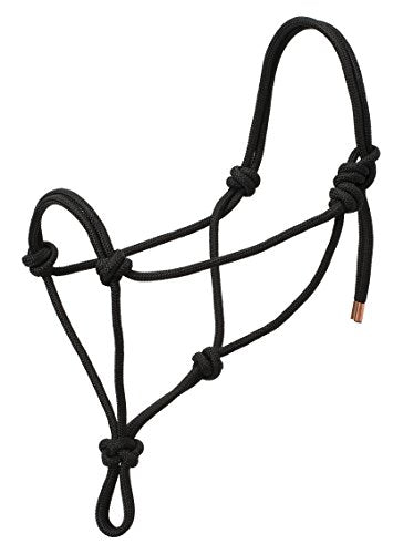 Weaver Leather Diamond Braid Rope Halter, Average Horse