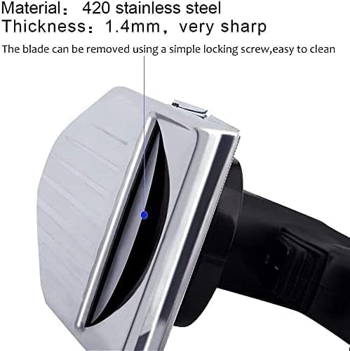 Professional Wireless Electric Shawarma Doner Kebab Knife, 0.5 Thinnest Kebab Slicer, 2 Sliced Meat Gyros Knife,Gyro Cutter for Shawarma