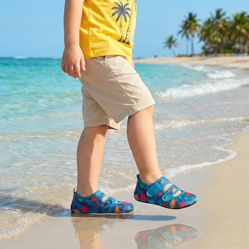 BARERUN Toddler Water Shoes Boys Girls Quick Dry Barefoot Aqua Shoes for Swim Pool Beach Non Slip Breathable Sandals Light...