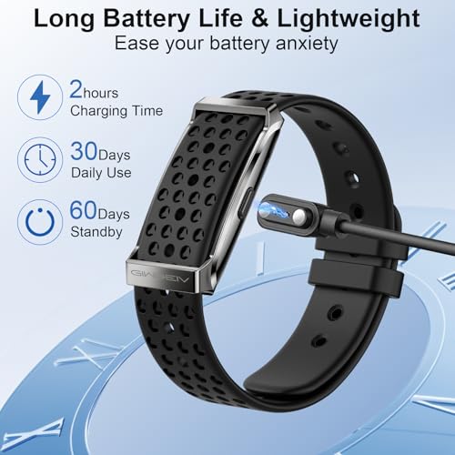 Giwbeiv Smart Bracelet for Men Women,24/7 Activity & Fitness Trackers Band,Sleep Tracking/Heart Rate/Blood Pressure/ SpO2/...