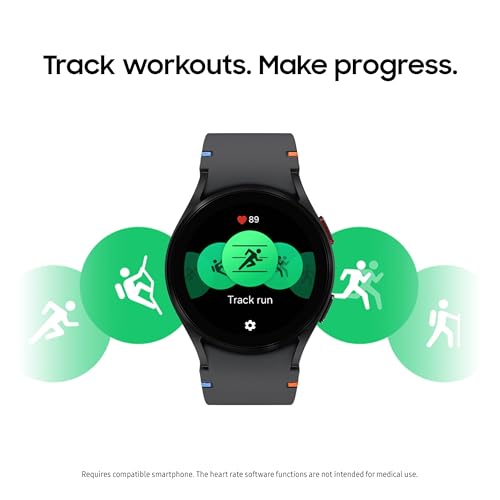 Samsung Galaxy Watch FE 40mm LTE AI Smartwatch w/Fitness Tracking, BIA Sensor, Personalized HR Zones, Heart Rate Tracker, ...