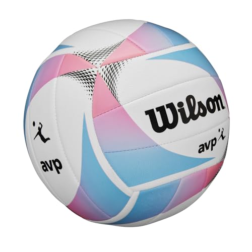 Wilson AVP OPTX Replica Kaleidoscope - Official Size, White/Blue/Pink