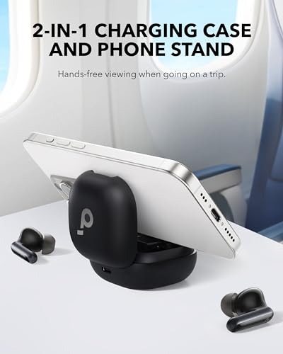 Soundcore P40i by Anker, Noise Cancelling Wireless Earbuds, Adaptive Noise Cancelling to Environments, Heavy Bass, 60H Pla...